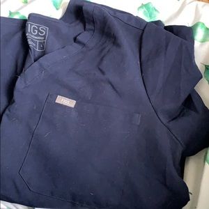 Blue Figs Lrge top XL bottoms